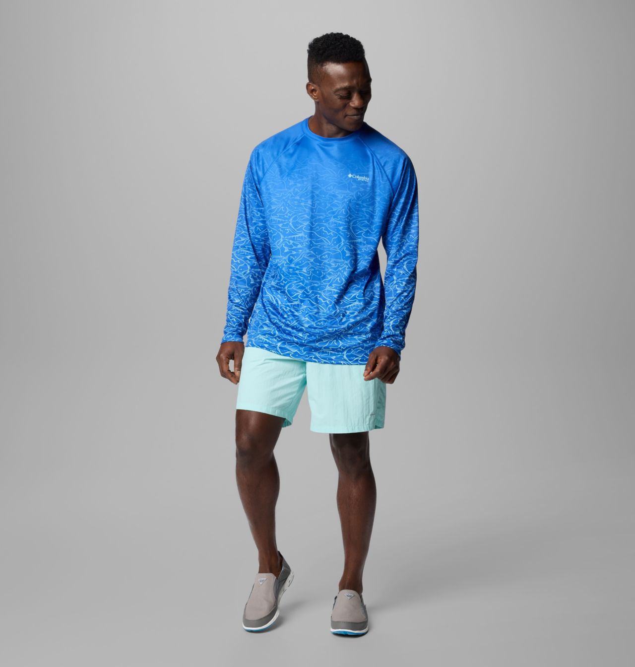Men's PFG Super Terminal Tackle ™ Fade II Long Sleeve Shirt 3