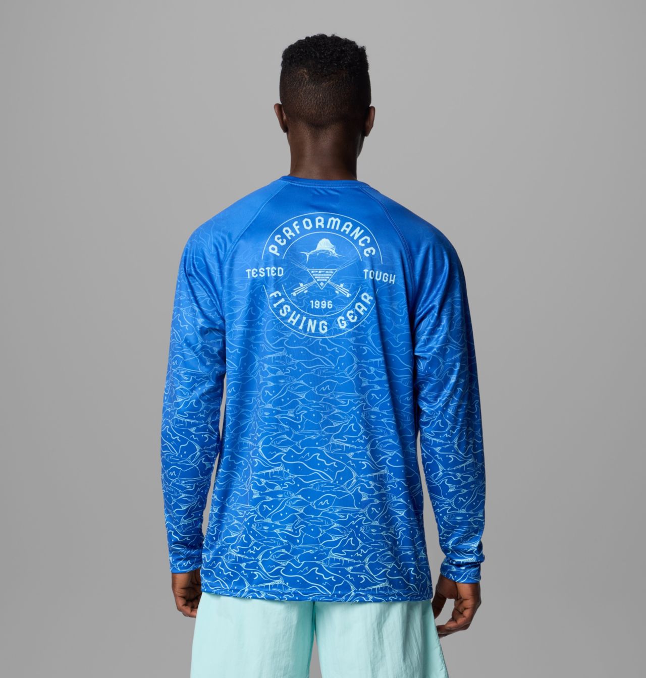 Men's PFG Super Terminal Tackle ™ Fade II Long Sleeve Shirt 2