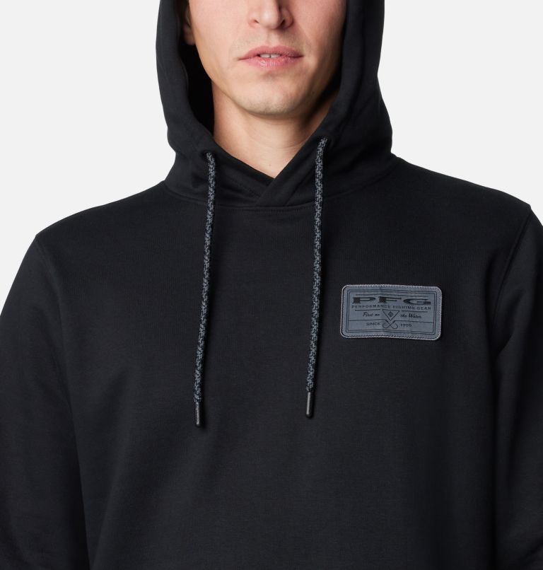 Chandail à capuchon PFG Castback pour hommes, Color: Black, Graphite, image 4