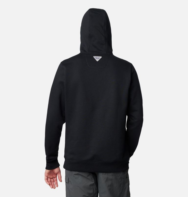 Chandail à capuchon PFG Castback pour hommes, Color: Black, Graphite, image 2