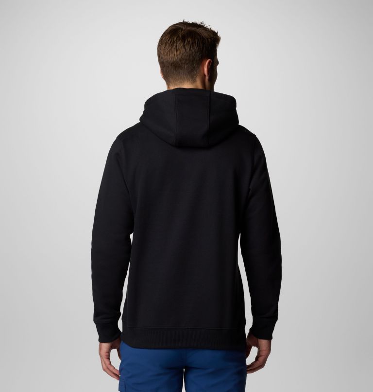 Men's PFG Castback Hoodie, Color: Black, PFG Woven Patch FOTW Hooks, image 3