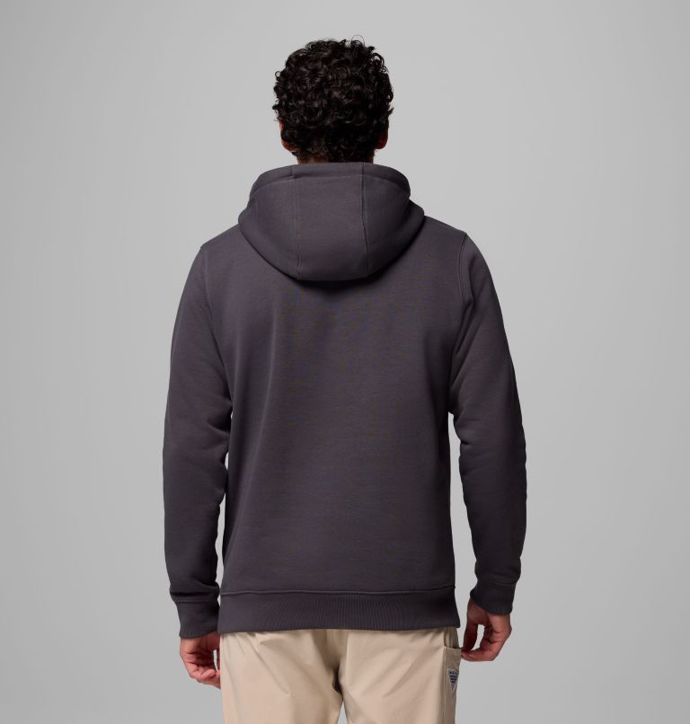 Men's PFG Castback Hoodie, Color: Shark, FOTW Hooks, image 3