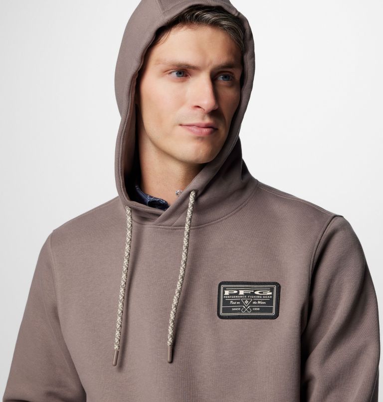 Chandail à capuchon PFG Castback pour hommes, Color: Iron, Black, image 5