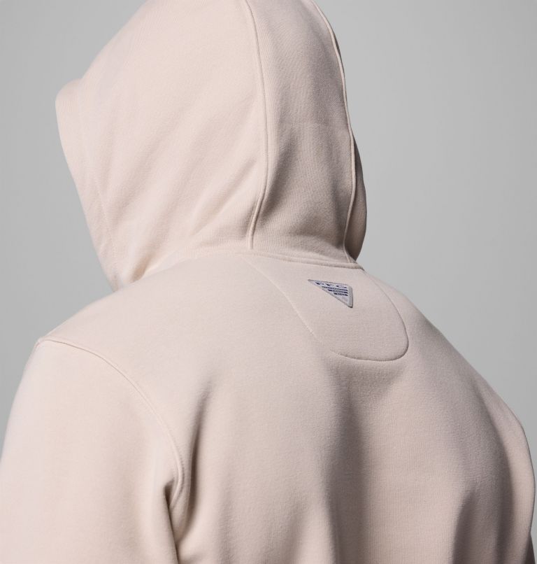 Men's PFG Castback Hoodie, Color: Dark Stone, FOTW Hooks, image 6