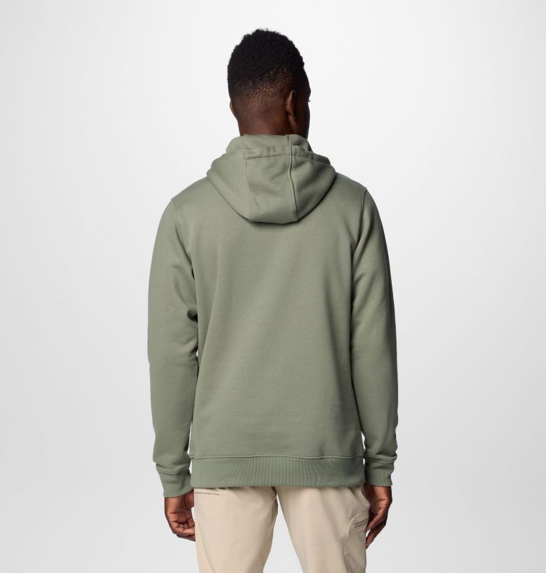 Men's PFG Castback Hoodie, Color: Cypress, Shark, image 2
