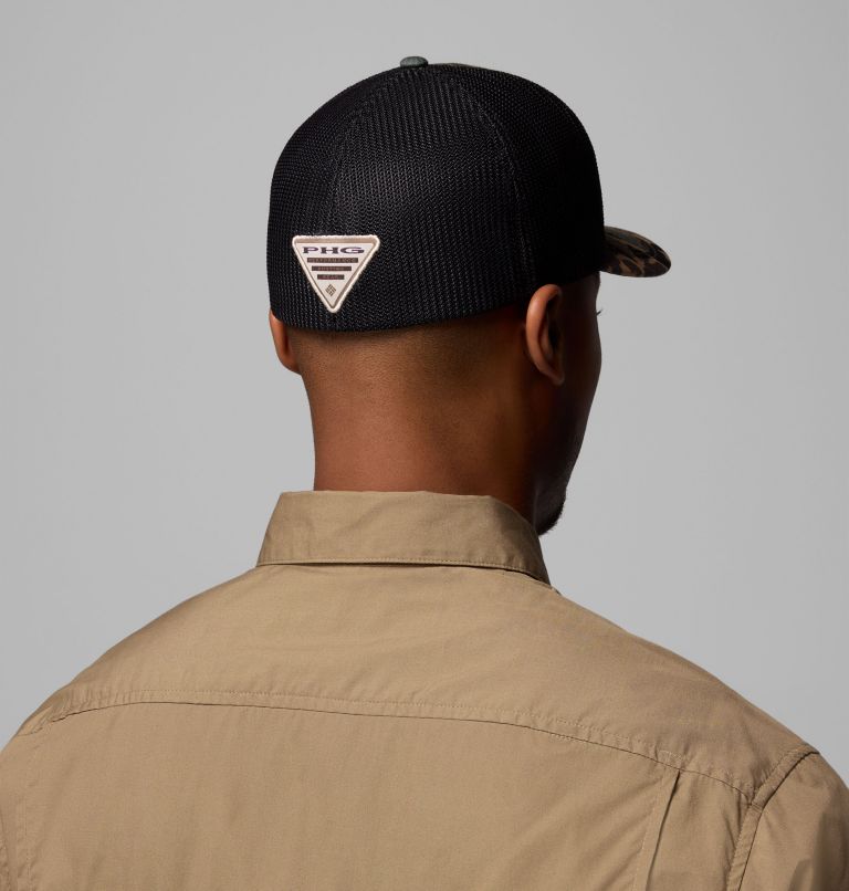 Collegiate PHG Camo Mesh Ball Cap, Color: DC - Sahara Duck Camo, image 4