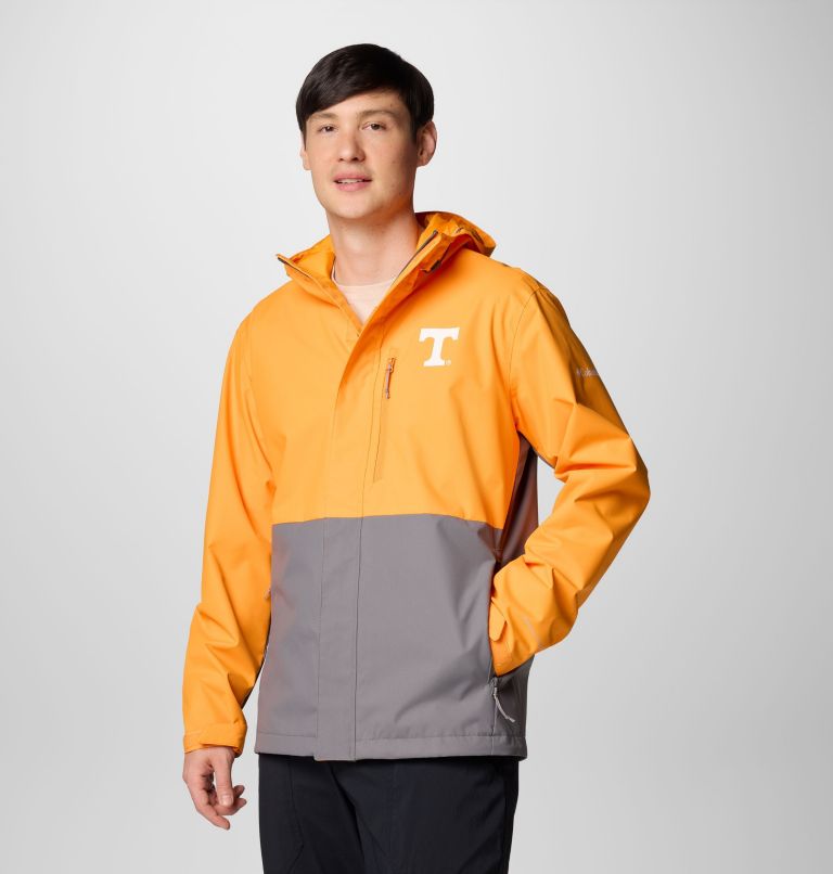 Men's Collegiate Field Bound Jacket - Tennessee, Color: UT - Solarize, City Grey, image 4