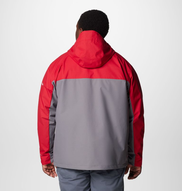 CLG Field Bound Jacket | 678 | 5X, Color: ALA - Red Velvet, City Grey, image 2
