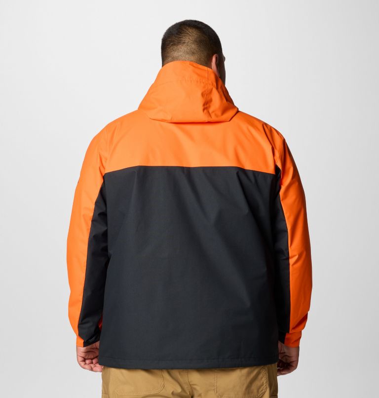 Men's Collegiate Field Bound Jacket - Oregon State - Big, Color: OSU - Tangy Orange, Black, image 2