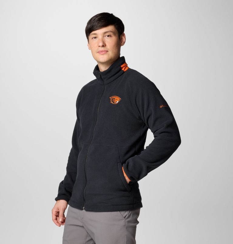 CLG Flanker IV Fleece Jacket | 012 | L, Color: OSU - Black, Tangy Orange, image 4