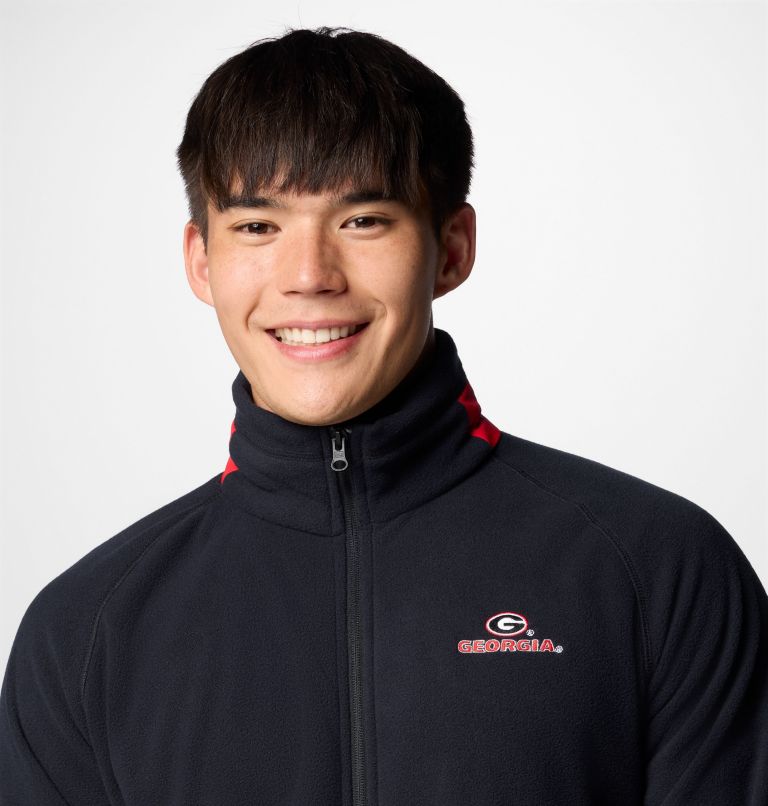 Men's Collegiate Flanker IV Fleece Jacket - Georgia, Color: UGA - Black, Bright Red, image 5