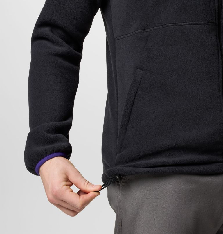 Men's Collegiate Flanker IV Fleece Jacket, Color: UW - Black, UW Purple, image 6
