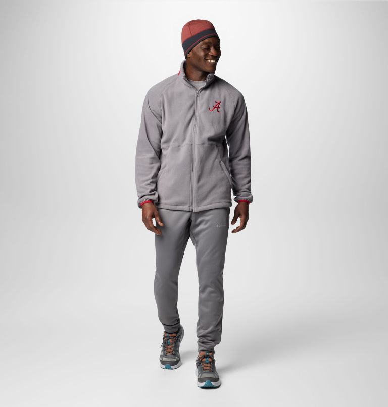 Men's Collegiate Flanker IV Fleece Jacket - Alabama, Color: ALA - City Grey, Red Velvet, image 3