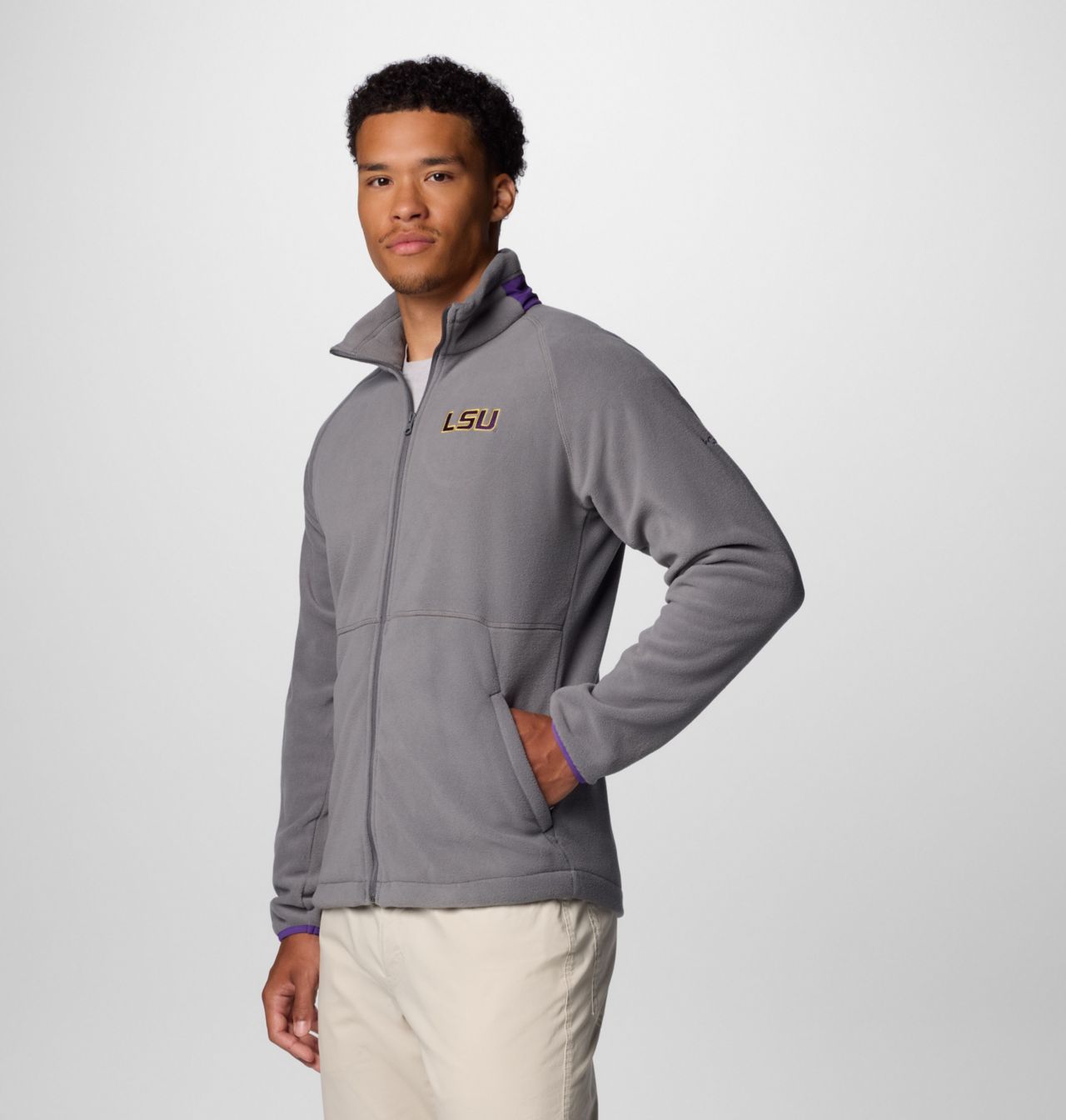 Men's Collegiate Flanker™ IV Fleece Jacket - LSU 4