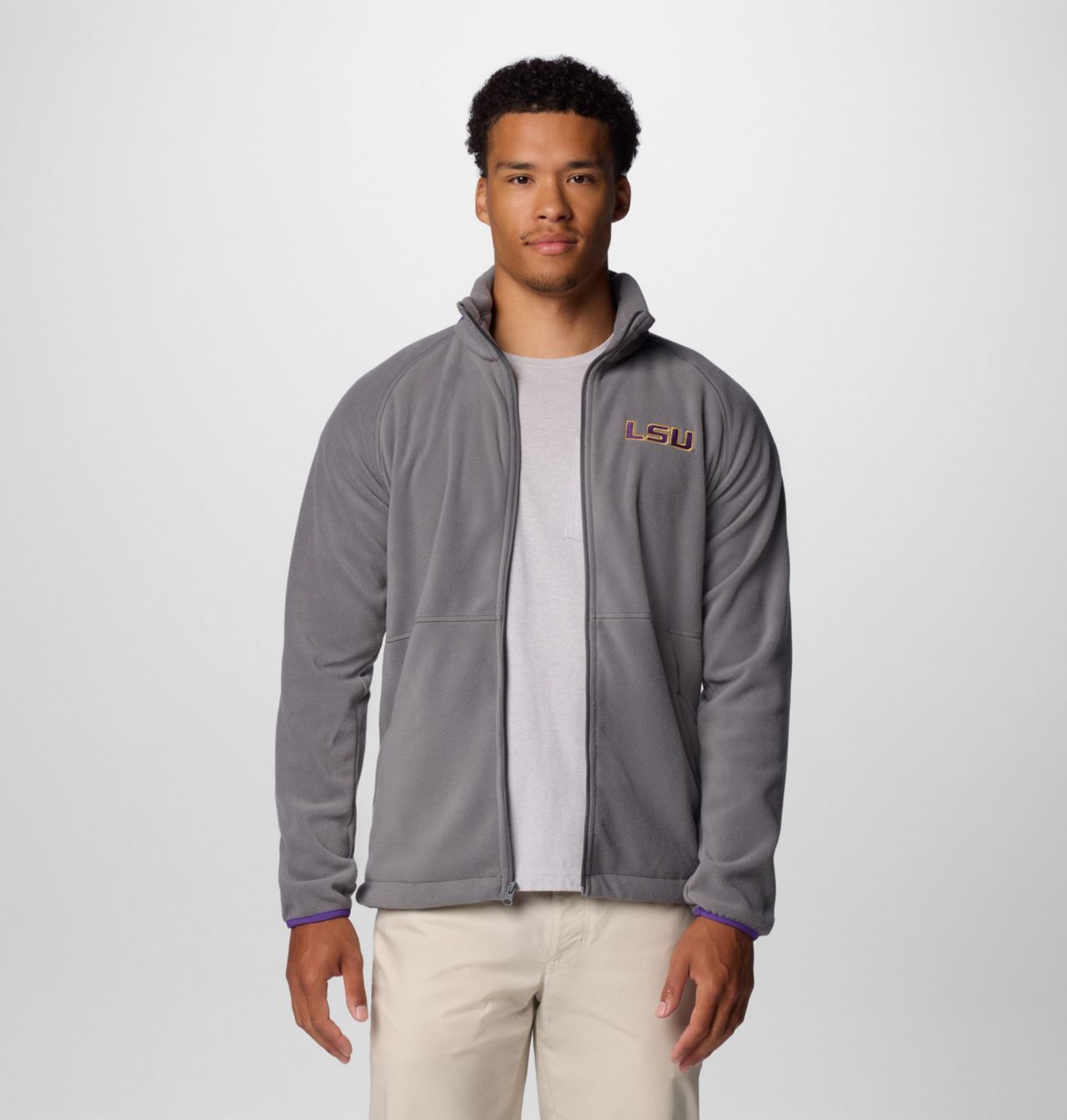 Men's Collegiate Flanker™ IV Fleece Jacket - LSU 7
