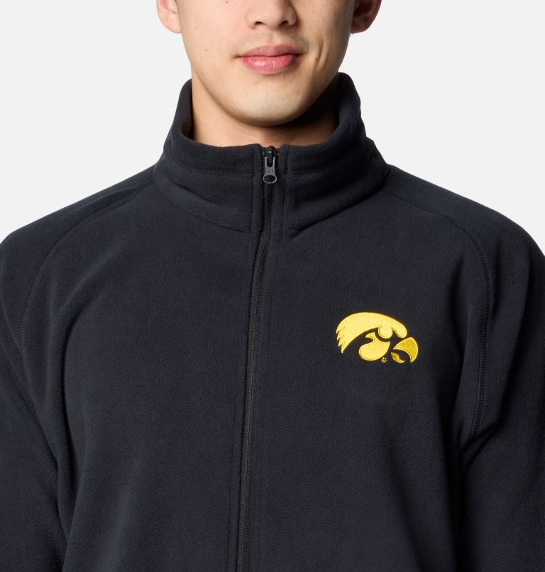 Men's Collegiate Flanker IV Fleece Jacket, Color: IW - Black, Shark, image 4