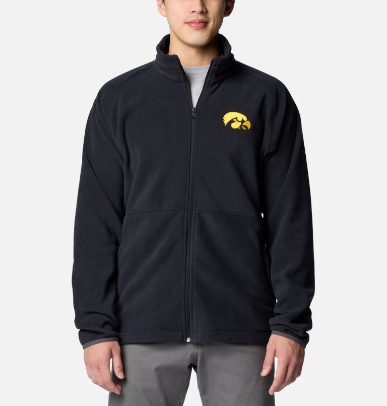 Men's Collegiate Flanker IV Fleece Jacket, Color: IW - Black, Shark, image 1