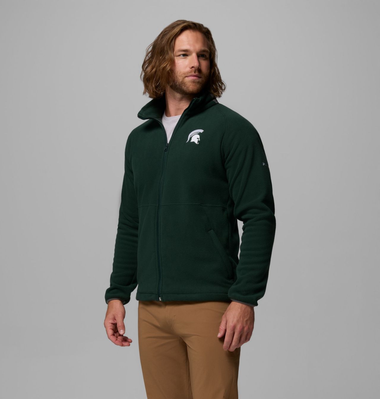 Men's Collegiate Flanker™ IV Fleece Jacket - Michigan State 3