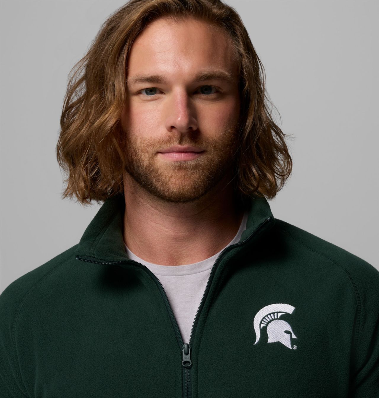 Men's Collegiate Flanker™ IV Fleece Jacket - Michigan State 5