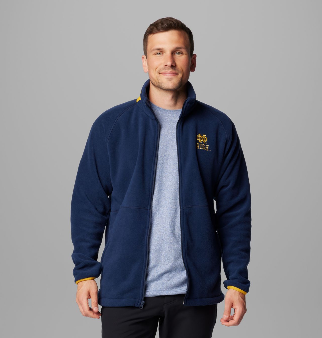 Men's Collegiate Flanker™ IV Fleece Jacket - Notre Dame 8