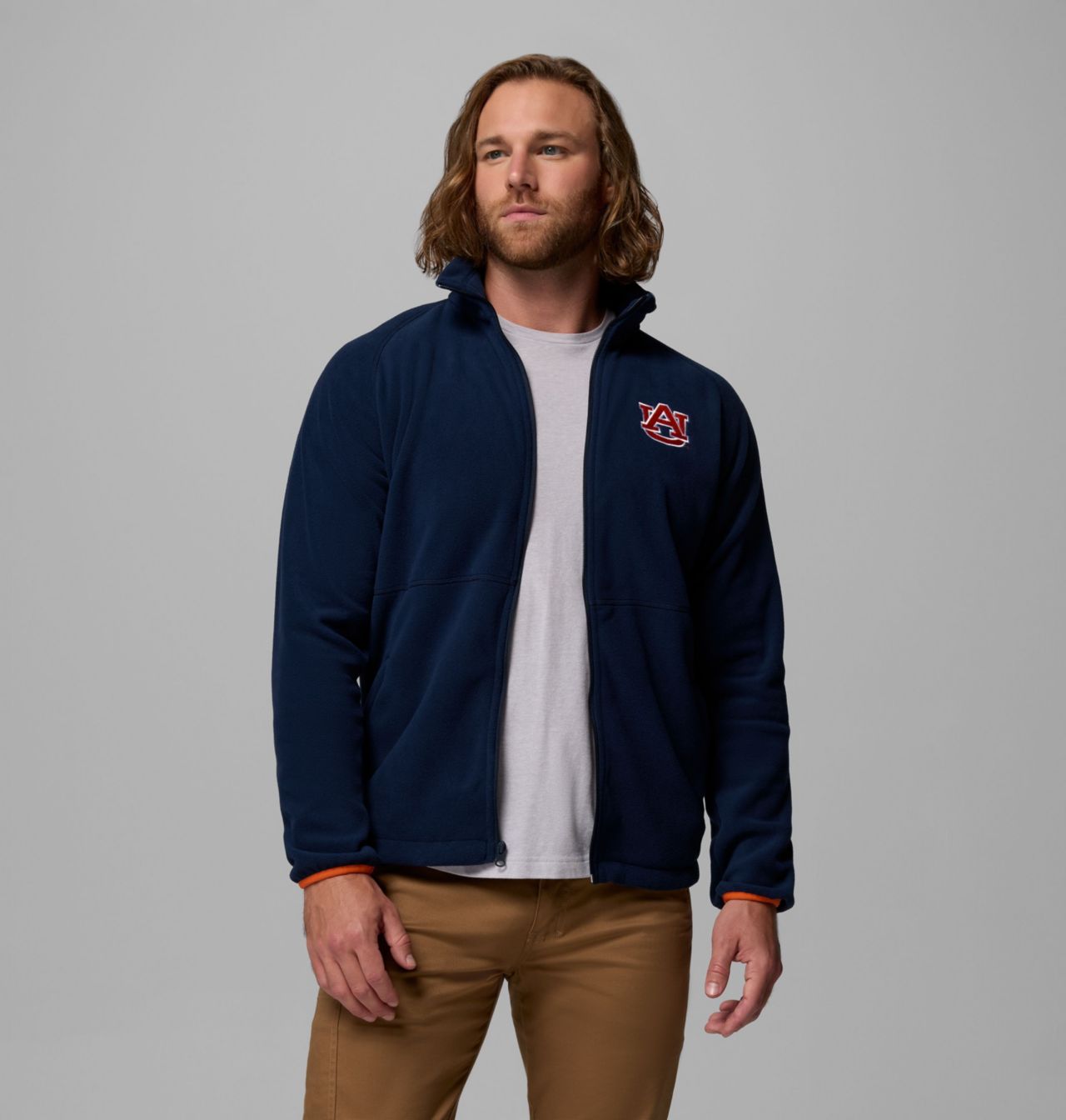 Men's Collegiate Flanker™ IV Fleece Jacket - Auburn 4