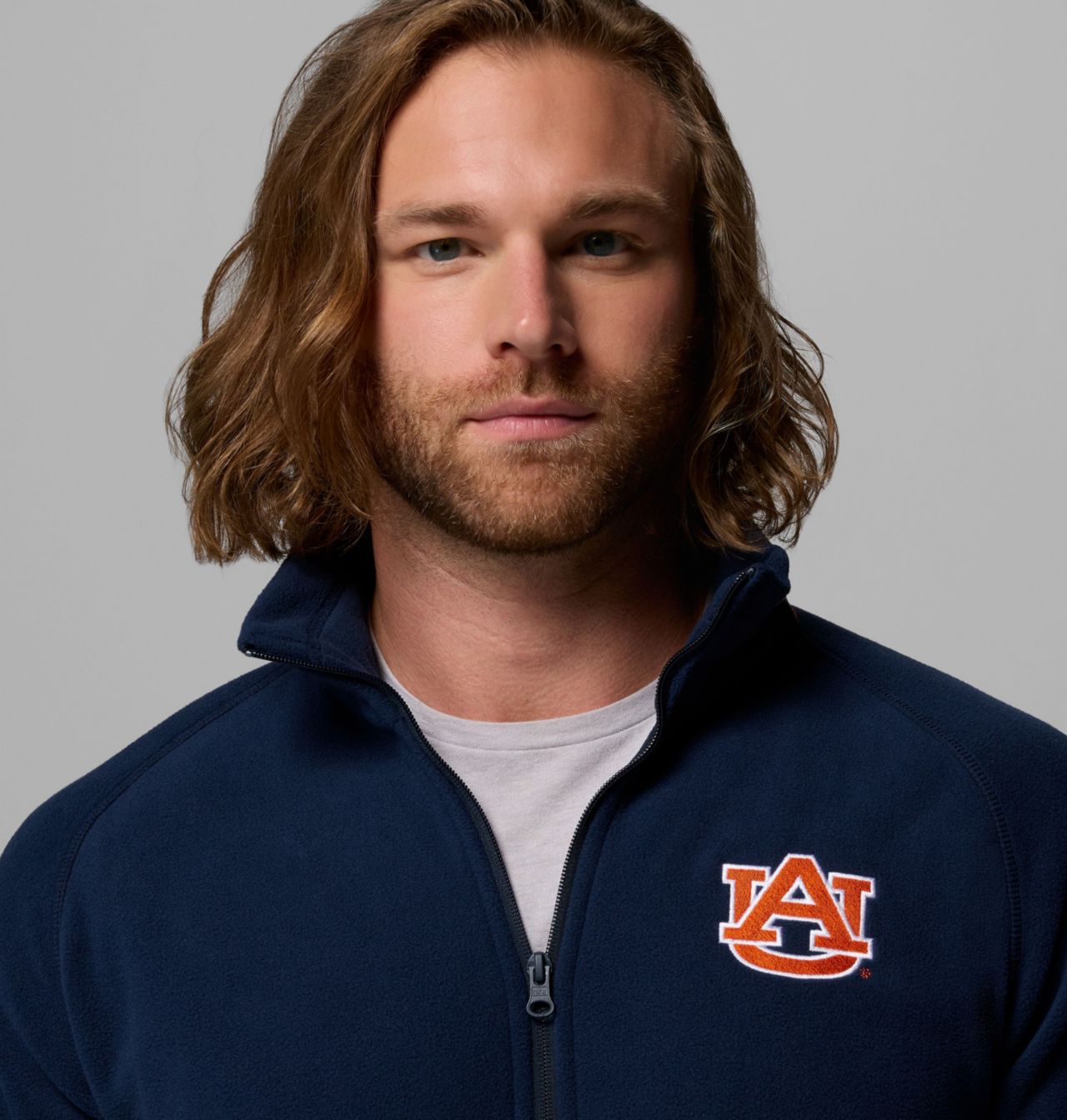 Men's Collegiate Flanker™ IV Fleece Jacket - Auburn 5