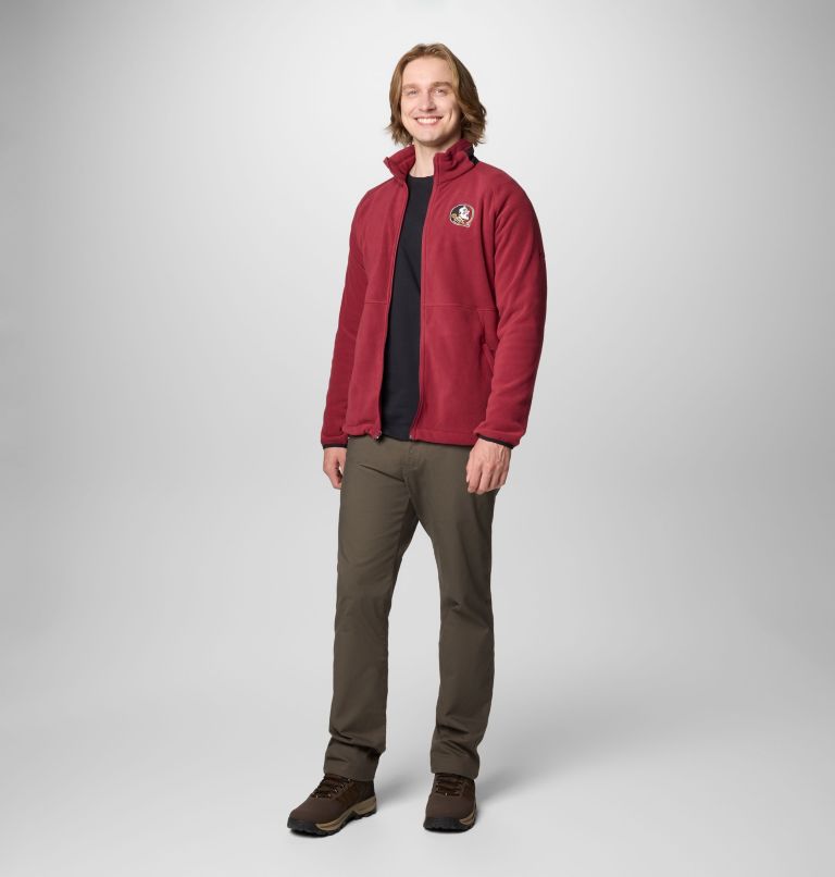 CLG Flanker IV Fleece Jacket | 621 | XL, Color: FSU - Cabernet, Black, image 3