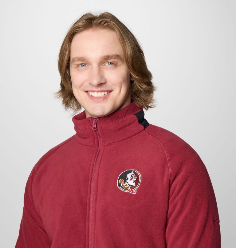 CLG Flanker IV Fleece Jacket | 621 | XL, Color: FSU - Cabernet, Black, image 5