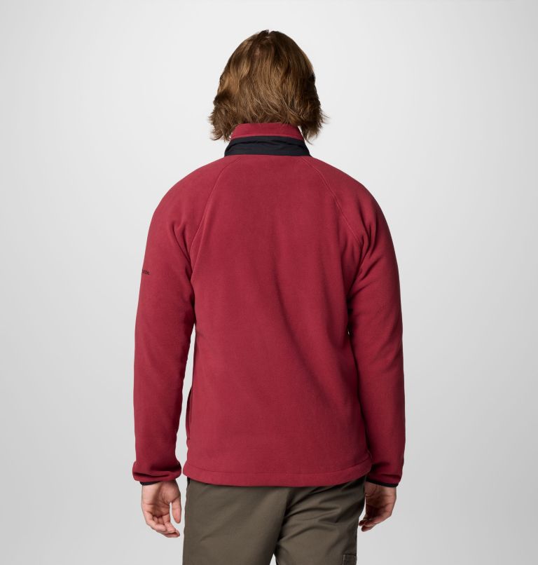 CLG Flanker IV Fleece Jacket | 621 | XL, Color: FSU - Cabernet, Black, image 2