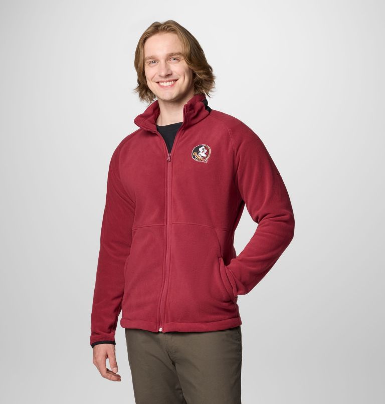CLG Flanker IV Fleece Jacket | 621 | XL, Color: FSU - Cabernet, Black, image 1