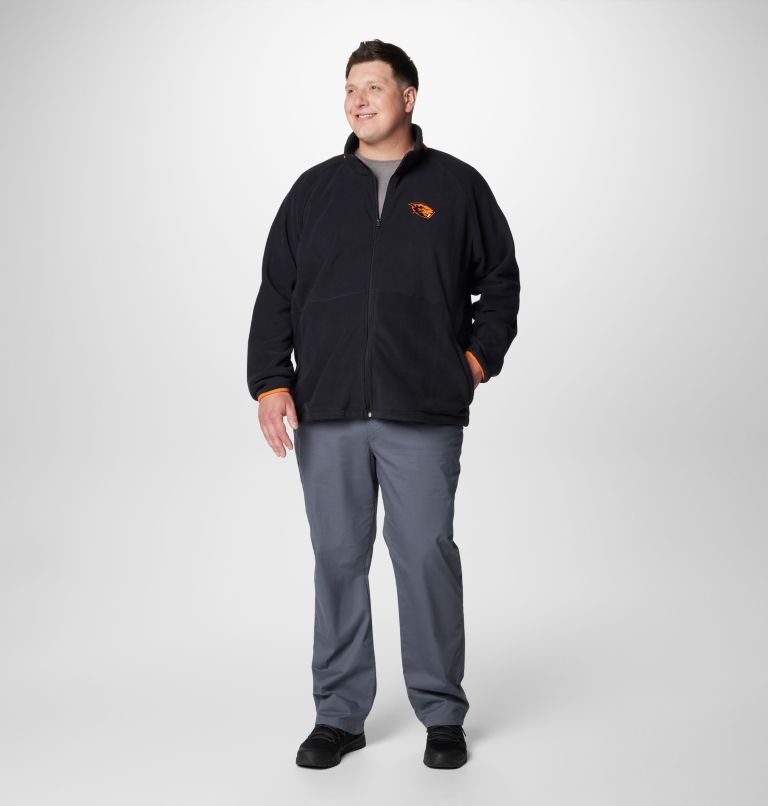 CLG Flanker IV Fleece Jacket | 012 | 3X, Color: OSU - Black, Tangy Orange, image 3