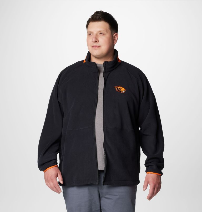 CLG Flanker IV Fleece Jacket | 012 | 3X, Color: OSU - Black, Tangy Orange, image 1