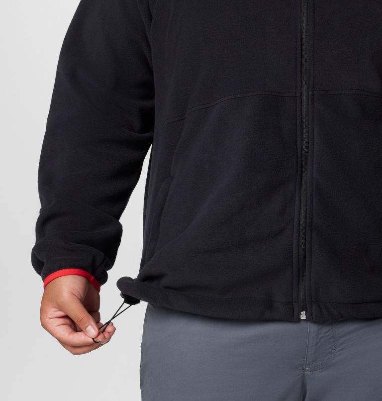 Men's Collegiate Flanker IV Fleece Jacket - Georgia - Big, Color: UGA - Black, Bright Red, image 6