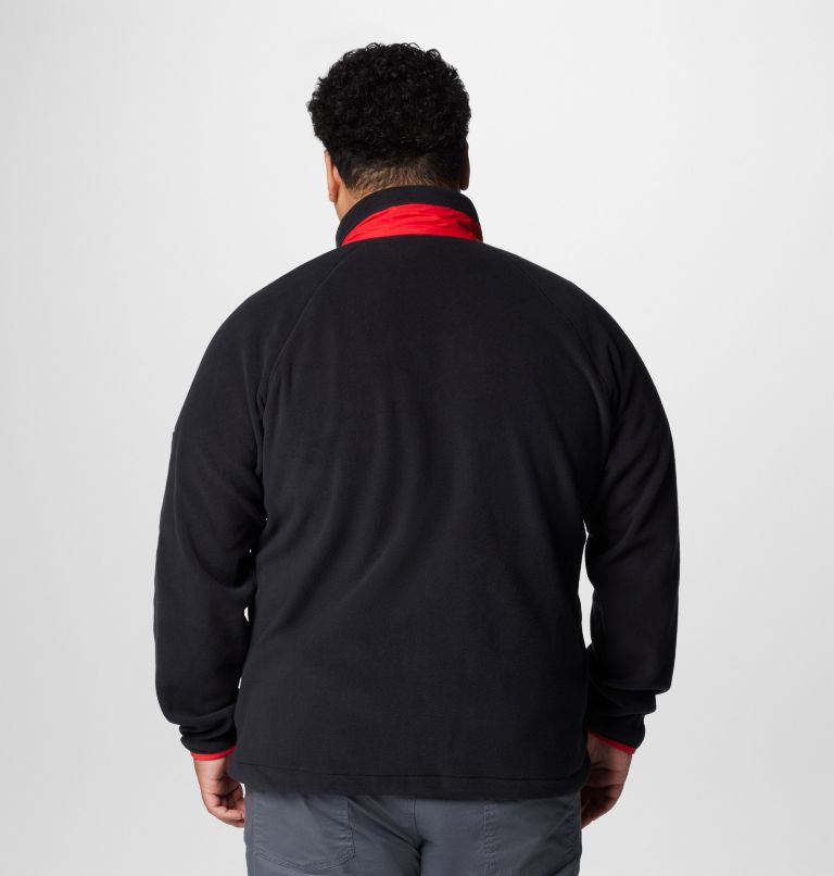 Men's Collegiate Flanker IV Fleece Jacket - Georgia - Big, Color: UGA - Black, Bright Red, image 2
