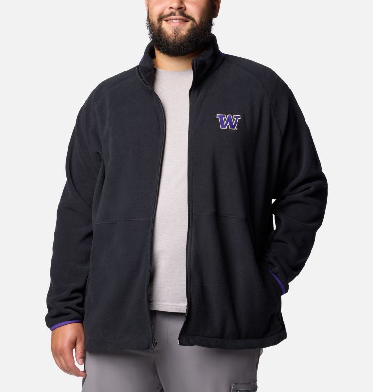 Men's Collegiate Flanker IV Fleece Jacket - Big, Color: UW - Black, UW Purple, image 7
