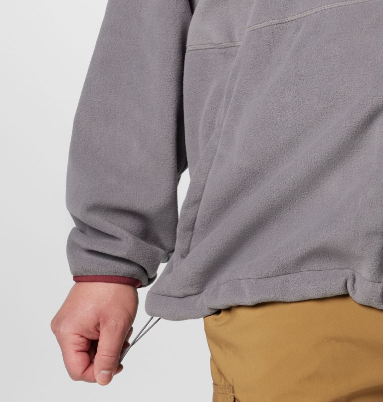 Men's Collegiate Flanker IV Fleece Jacket - Texas A&M - Big, Color: TAM - City Grey, Deep Maroon, image 6