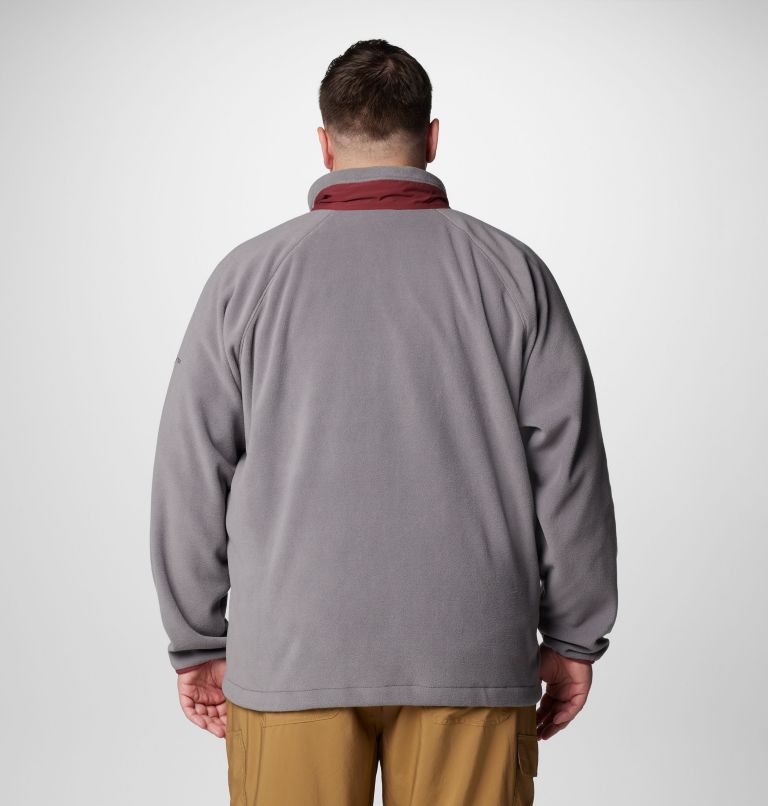 Men's Collegiate Flanker IV Fleece Jacket - Texas A&M - Big, Color: TAM - City Grey, Deep Maroon, image 2