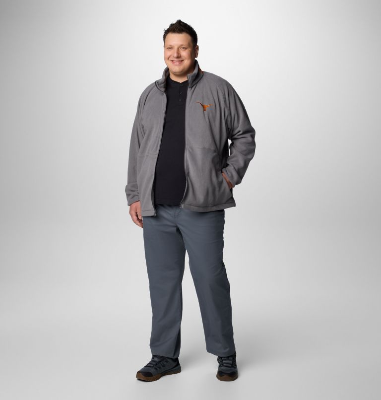 Men's Collegiate Flanker IV Fleece Jacket - Texas - Big, Color: TEX - City Grey, Cedar, image 3