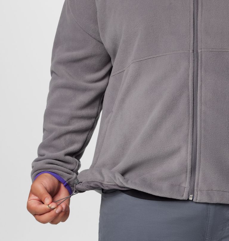 Men's Collegiate Flanker IV Fleece Jacket - LSU - Big, Color: LSU - City Grey, Vivid Purple, image 6