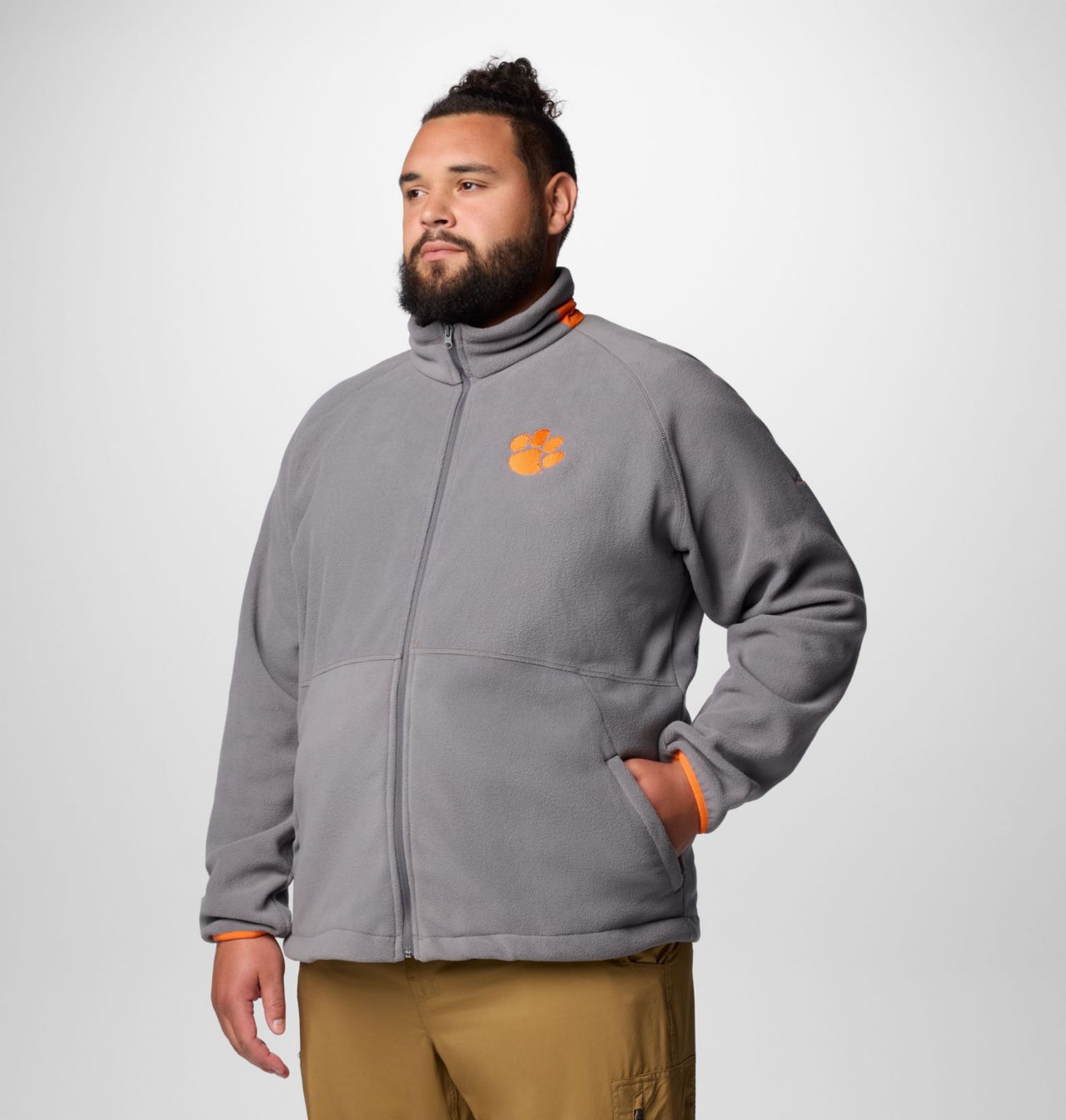 Men's Collegiate Flanker™ IV Fleece Jacket - Big - Clemson 4