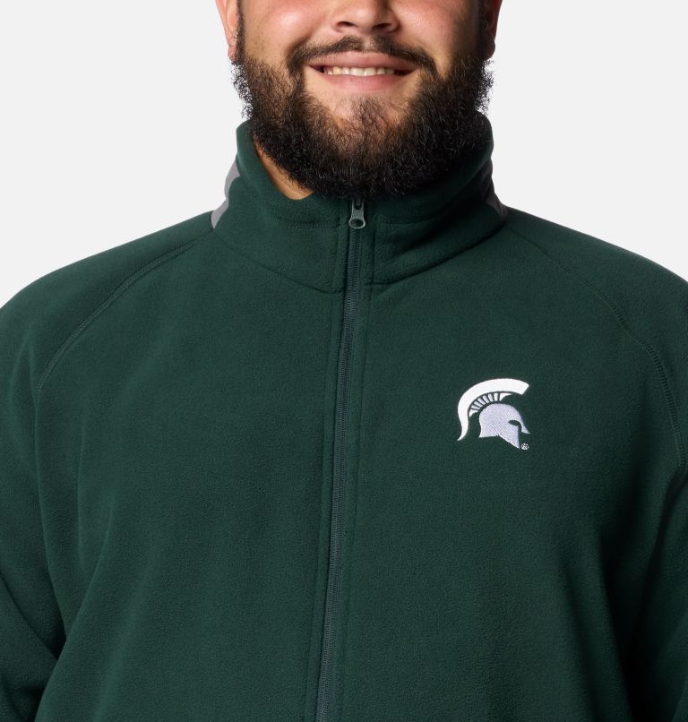 Men's Collegiate Flanker IV Fleece Jacket - Big, Color: MS - Spruce, City Grey, image 4
