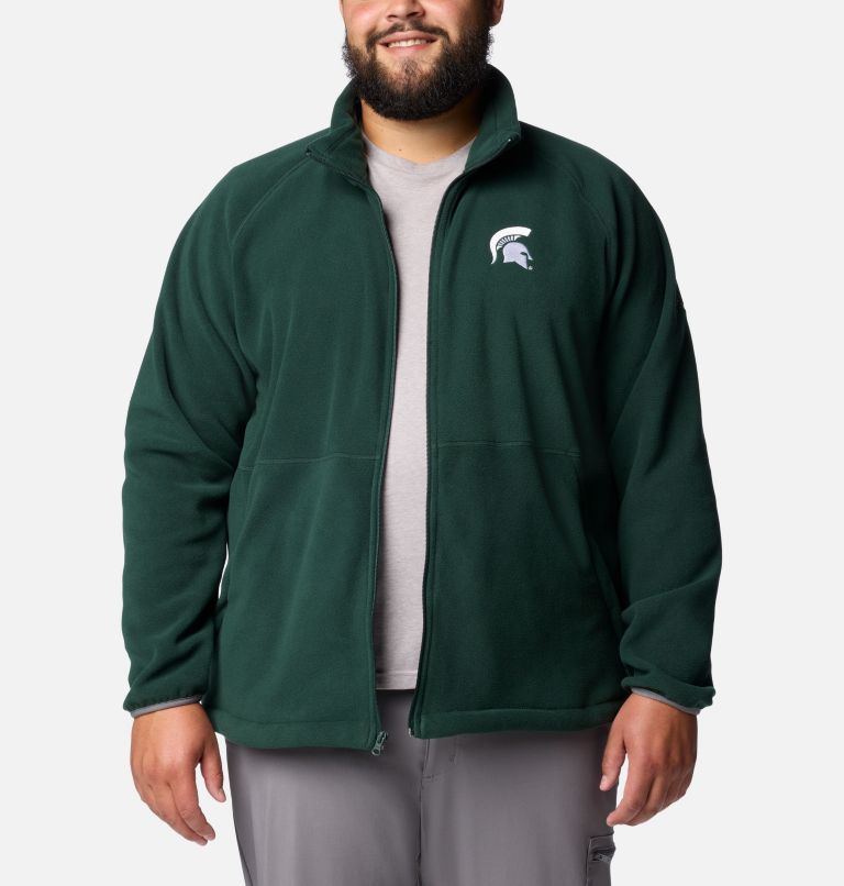 Men's Collegiate Flanker IV Fleece Jacket - Big, Color: MS - Spruce, City Grey, image 7