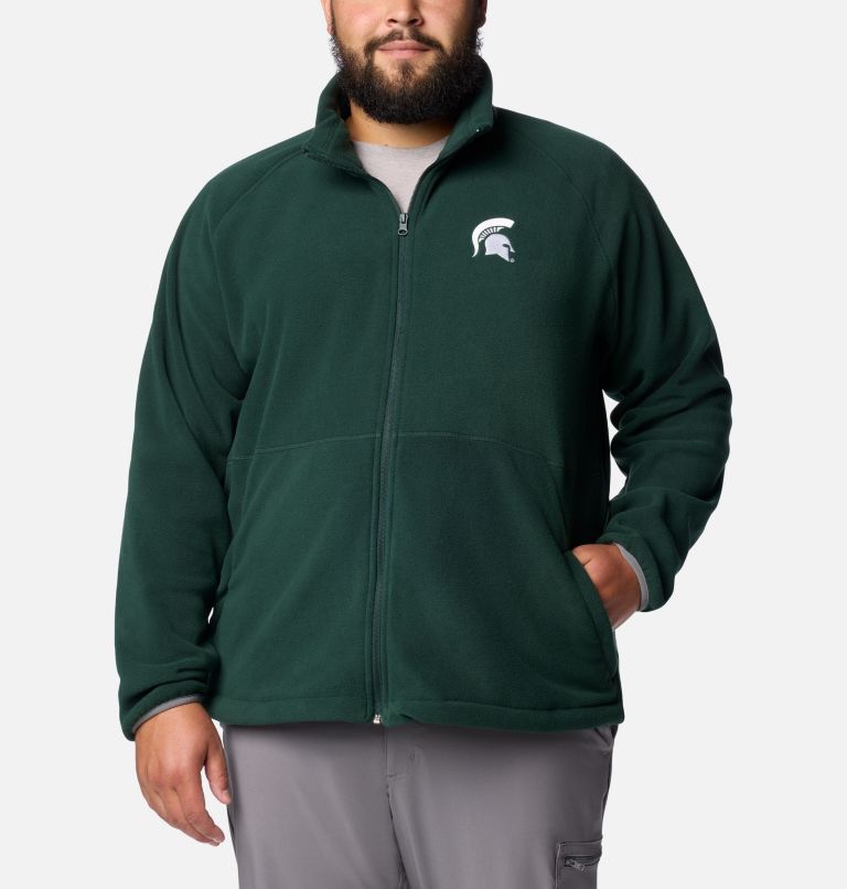 Men's Collegiate Flanker IV Fleece Jacket - Big, Color: MS - Spruce, City Grey, image 1