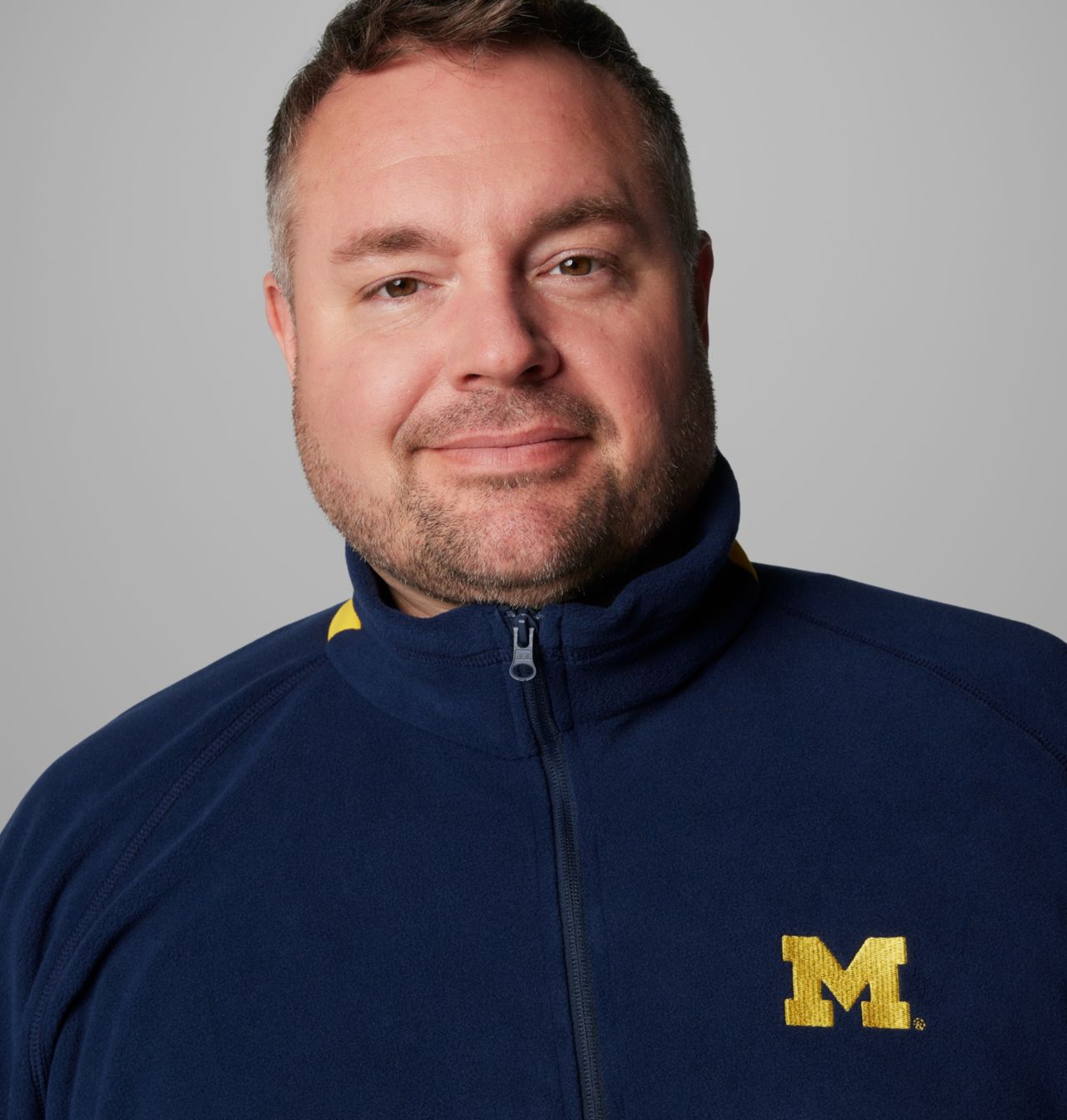 Men's Collegiate Flanker™ IV Fleece Jacket - Big - Michigan