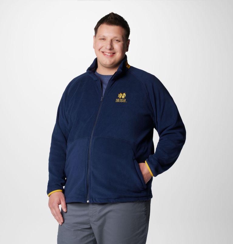 CLG Flanker IV Fleece Jacket | 430 | 4X, Color: ND - Collegiate Navy, Golden Yellow, image 4