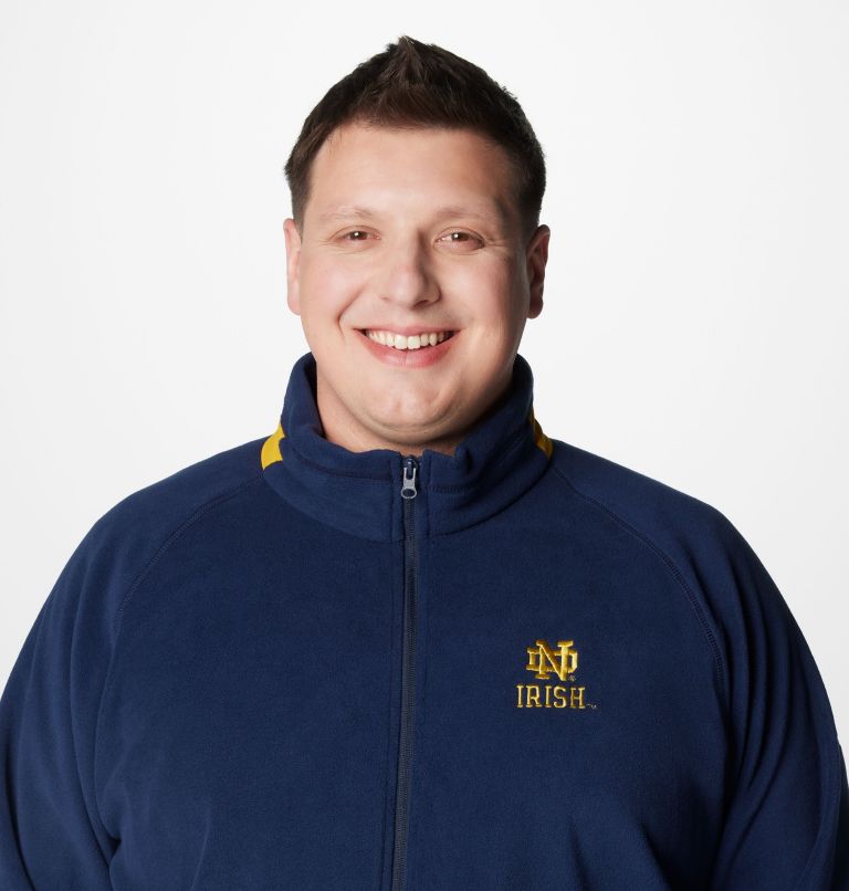 CLG Flanker IV Fleece Jacket | 430 | 4X, Color: ND - Collegiate Navy, Golden Yellow, image 5