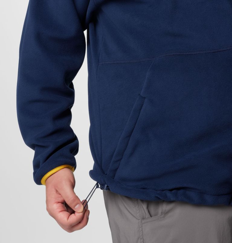 Men's Collegiate Flanker IV Fleece Jacket - West Virginia - Big, Color: WV - Collegiate Navy, MLB Gold, image 6