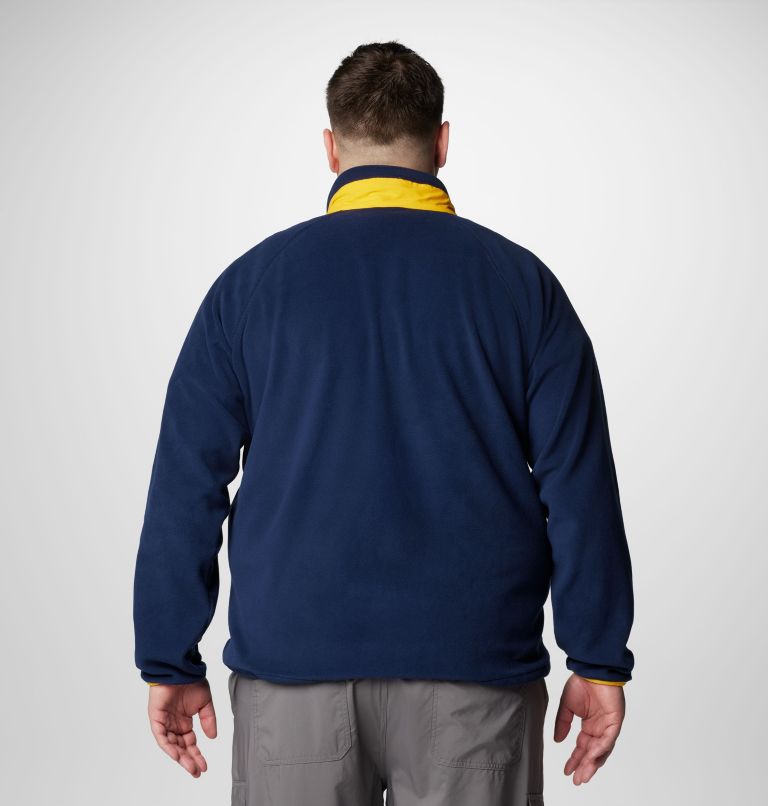 Men's Collegiate Flanker IV Fleece Jacket - West Virginia - Big, Color: WV - Collegiate Navy, MLB Gold, image 2