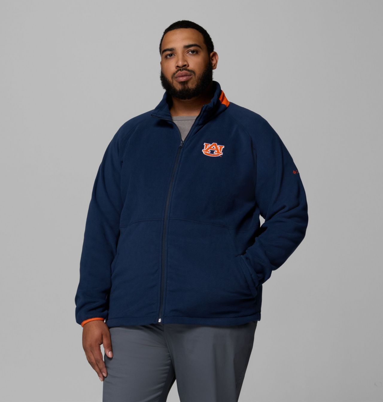 Men's Collegiate Flanker™ IV Fleece Jacket - Big - Auburn 4