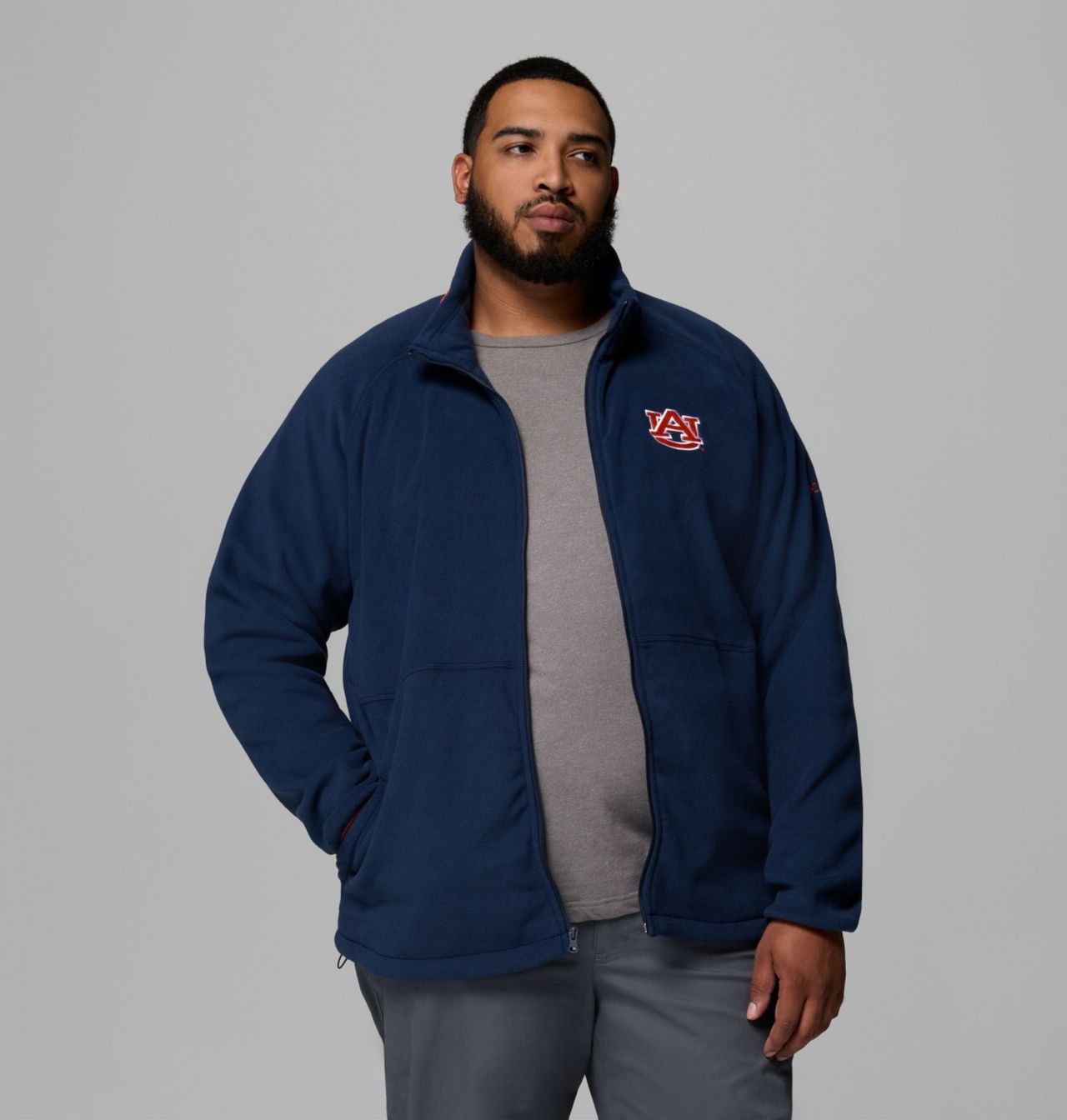 Men's Collegiate Flanker™ IV Fleece Jacket - Big - Auburn 6